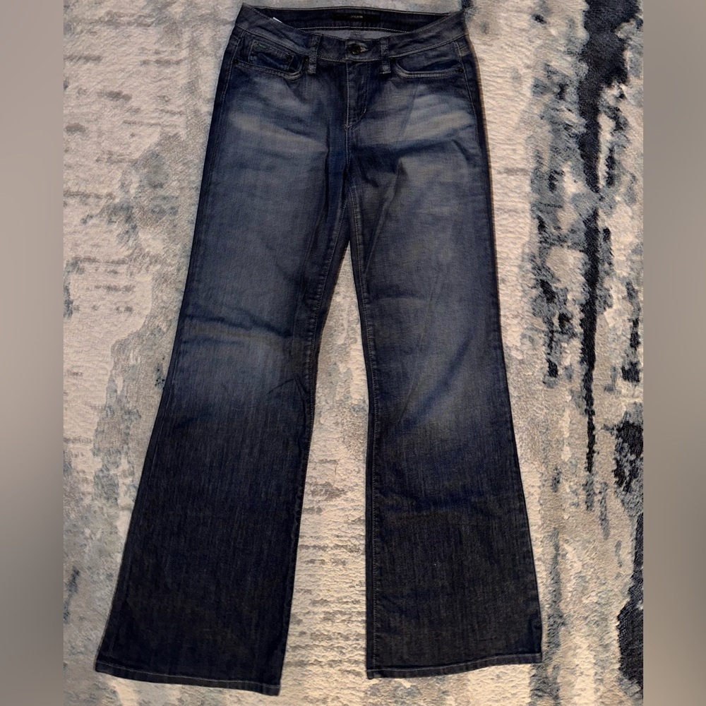 Joe’s Dark Blue Flare Jeans - Picture 8 of 13
